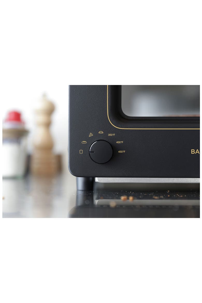 The Toaster Steam Toaster Oven, Alternate, color, BLACK