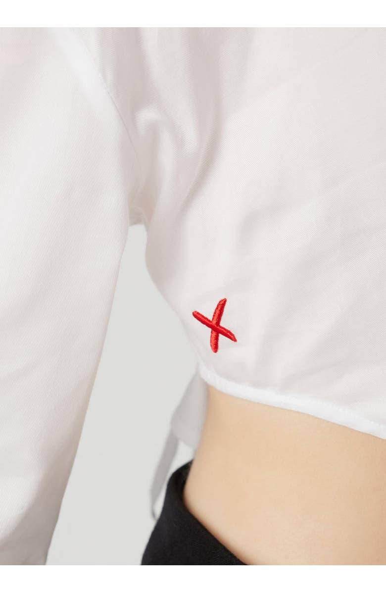 PCFG Pure Cotton Crop Shirt, Alternate, color, White