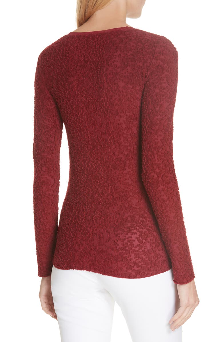 rag & bone Collier Jacquard Top, Alternate, color, 