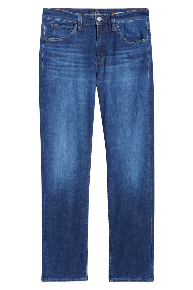 Courage Straight Leg Jeans, Alternate, color, DARK BRUSHED VINTAGE