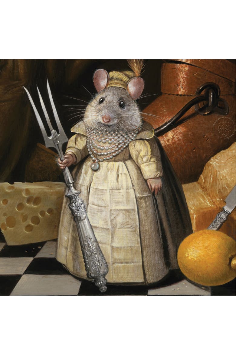 Lady Camembert 500 Piece Puzzle, Alternate, color, No Color