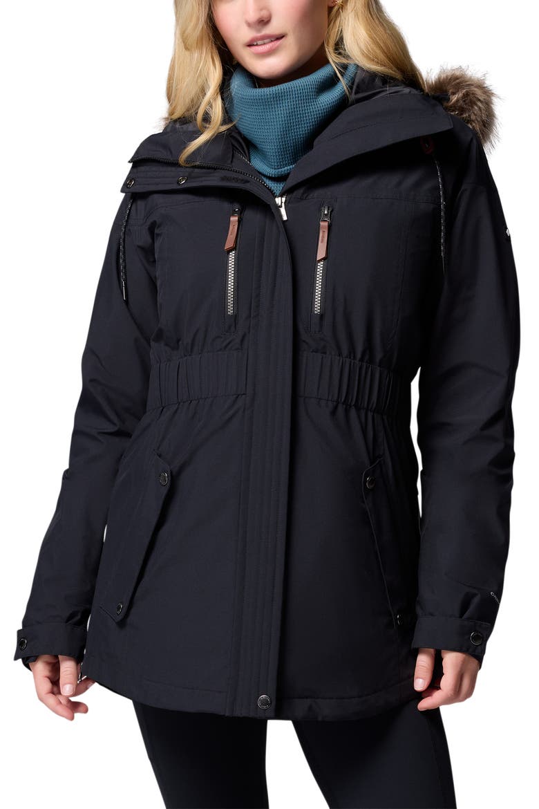 Payton Pass™ II Interchange Waterproof 3-in-1 Jacket, Main, color, BLACK