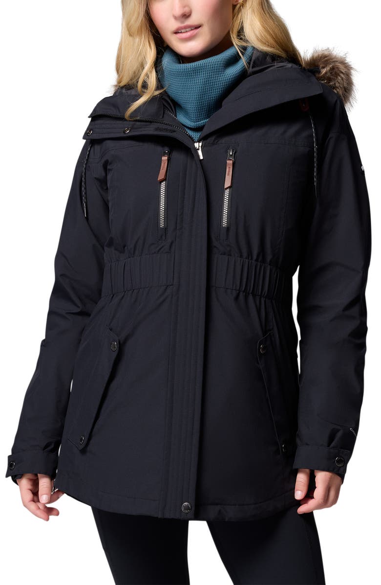 Columbia Payton Pass<sup>™</sup> II Interchange Waterproof 3-in-1 Jacket, Main, color, Black