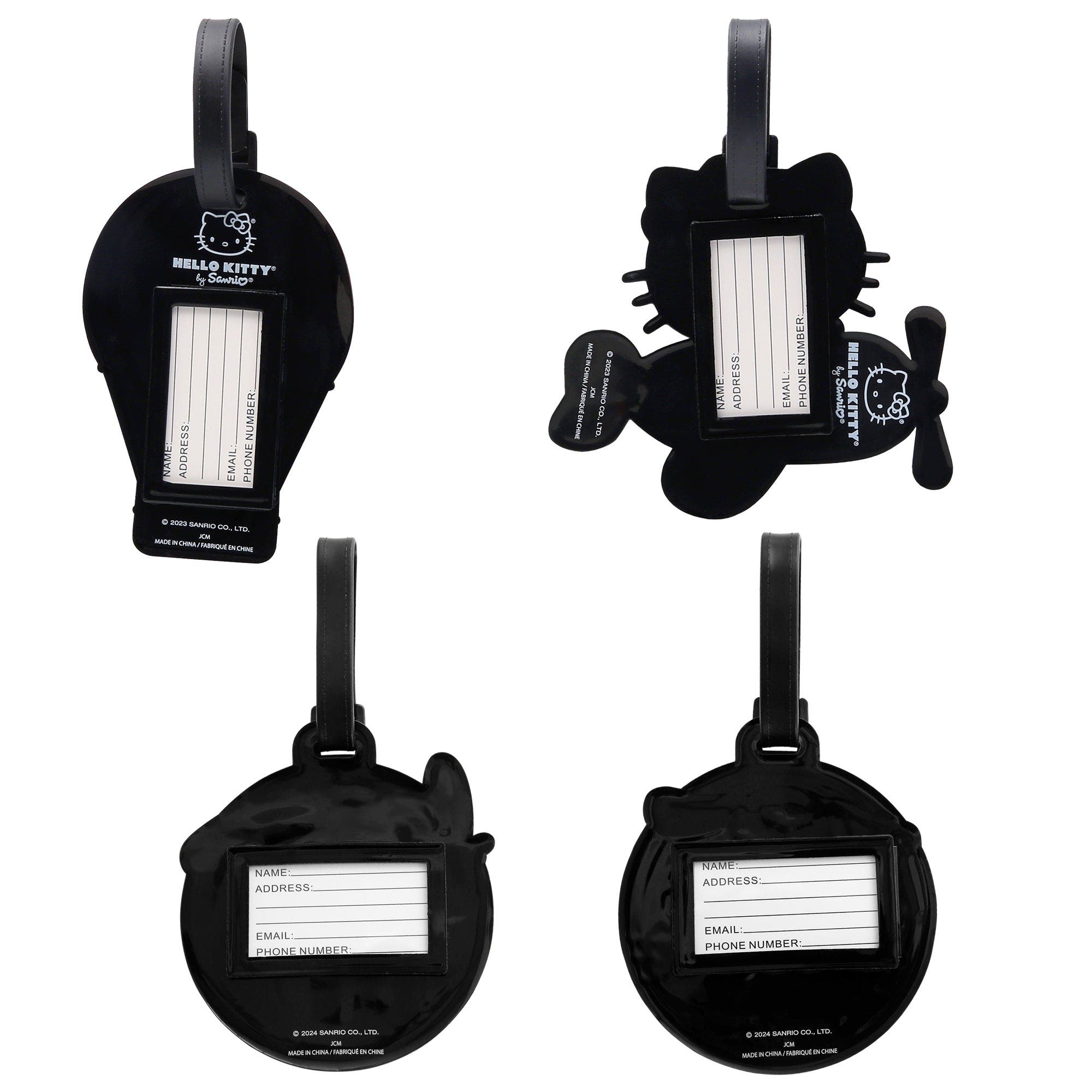 Hello Kitty Cute Luggage Tag, Set of 4, Alternate, color, 