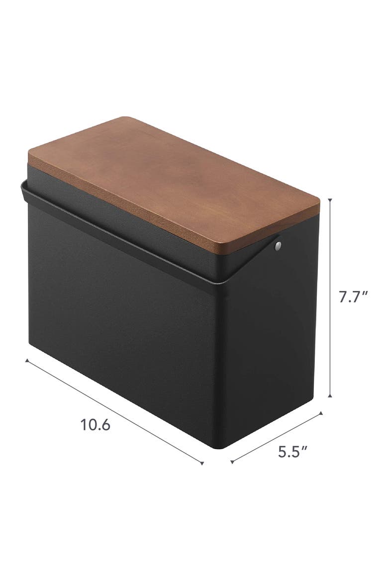 Odds & Ends Steel Organizer, Alternate, color, BLACK