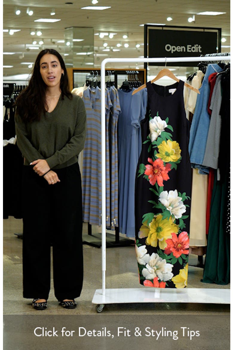 Floral Satin Gown video