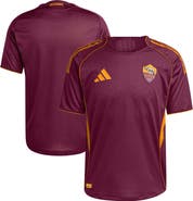 adidas Men's adidas Red AS Roma 2025/26 Home Authentic Jersey