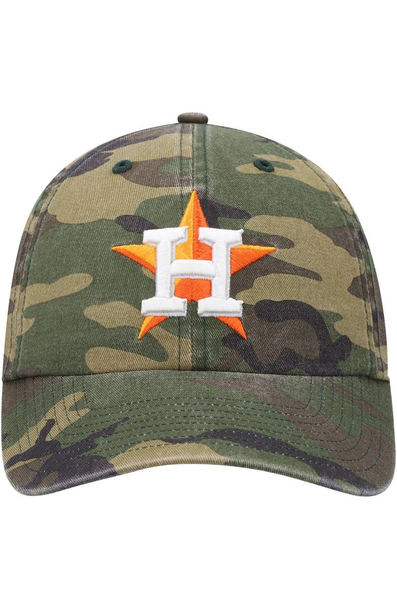 '47 Men's '47 Camo Houston Astros Team Clean Up Adjustable Hat, Alternate, color, 