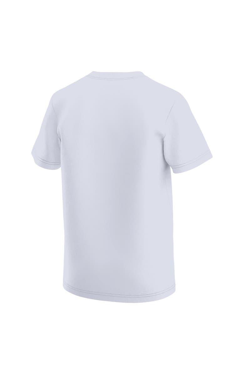 FANATICS Youth Fanatics Branded White Philadelphia Phillies 2022 National League Champions Locker Room T-Shirt, Alternate, color,