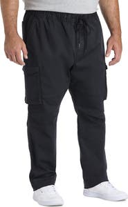 True Nation by DXL Big & Tall Tapered-Fit Comfort Cargo Pants