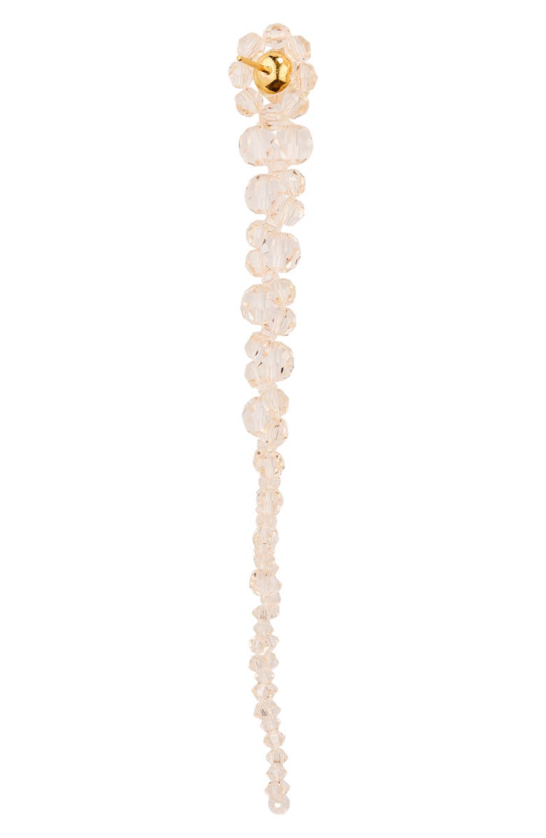 Simone Rocha Beaded Drop Earrings, Alternate, color, Beige