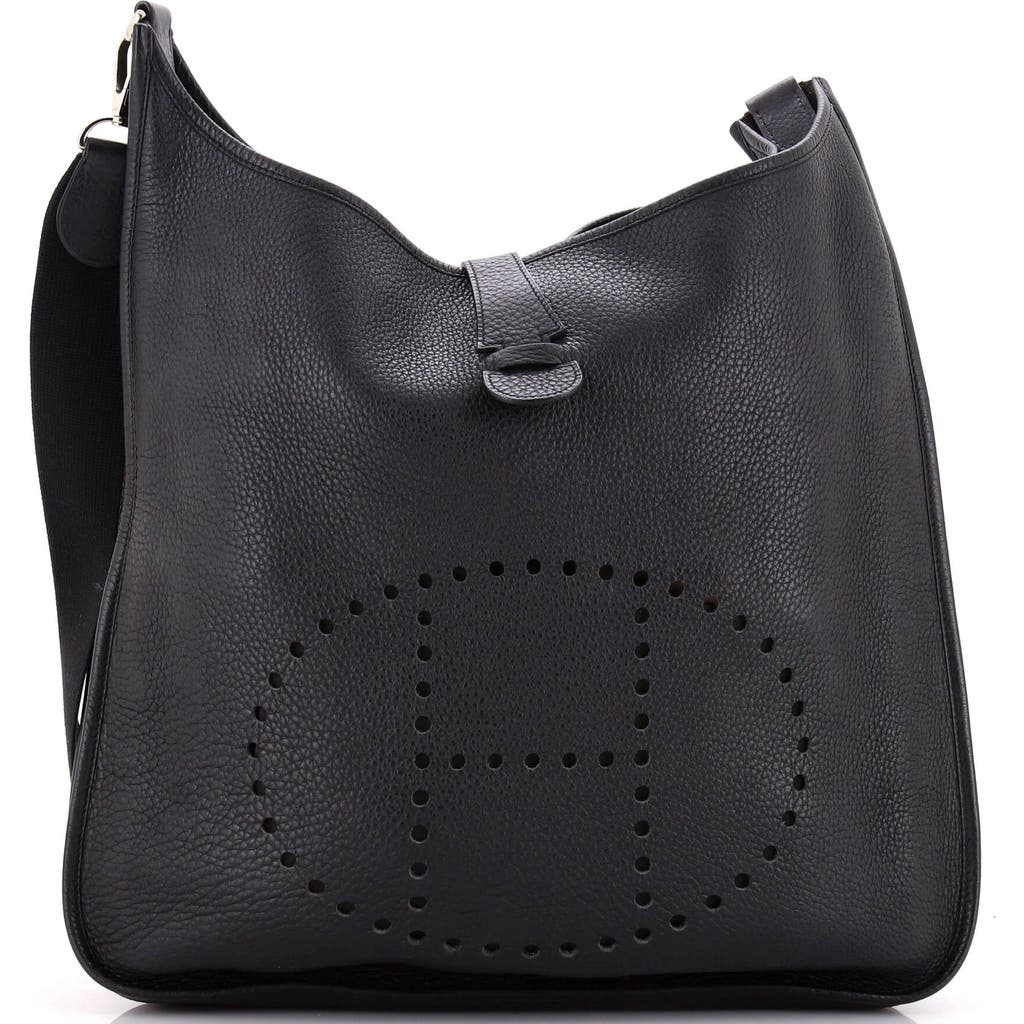 Pre-owned Hermes Hermes Evelyne Bag Gen Ii Clemence Tgm In Black