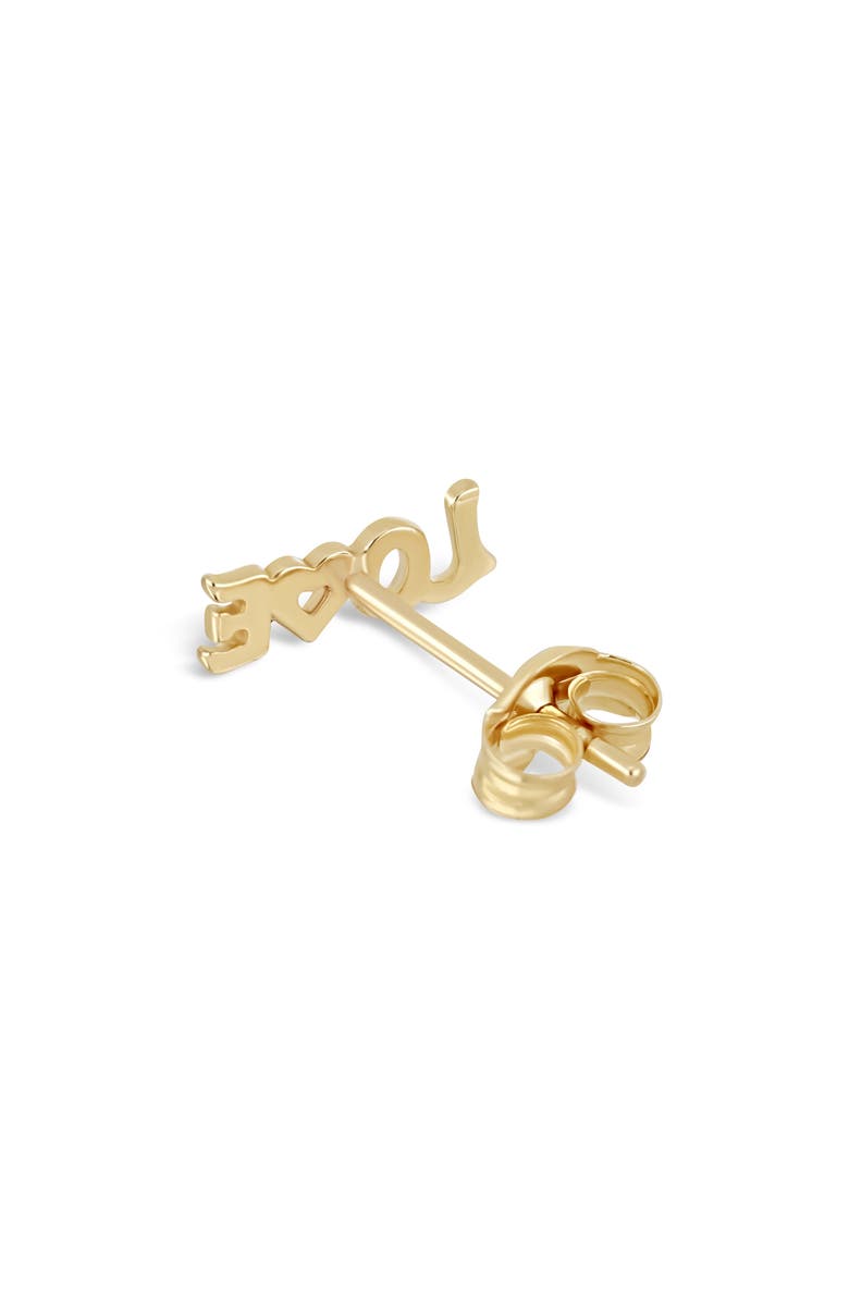 Bony Levy 14K Yellow Gold Love Stud Earrings, Alternate, color,
