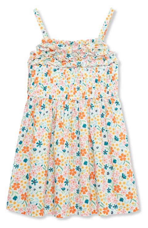 Kids' Floral Pleated Dress (Toddler, Little Kid & Big Kid)