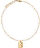 Petit Moments Dainty Initial Pendant Necklace