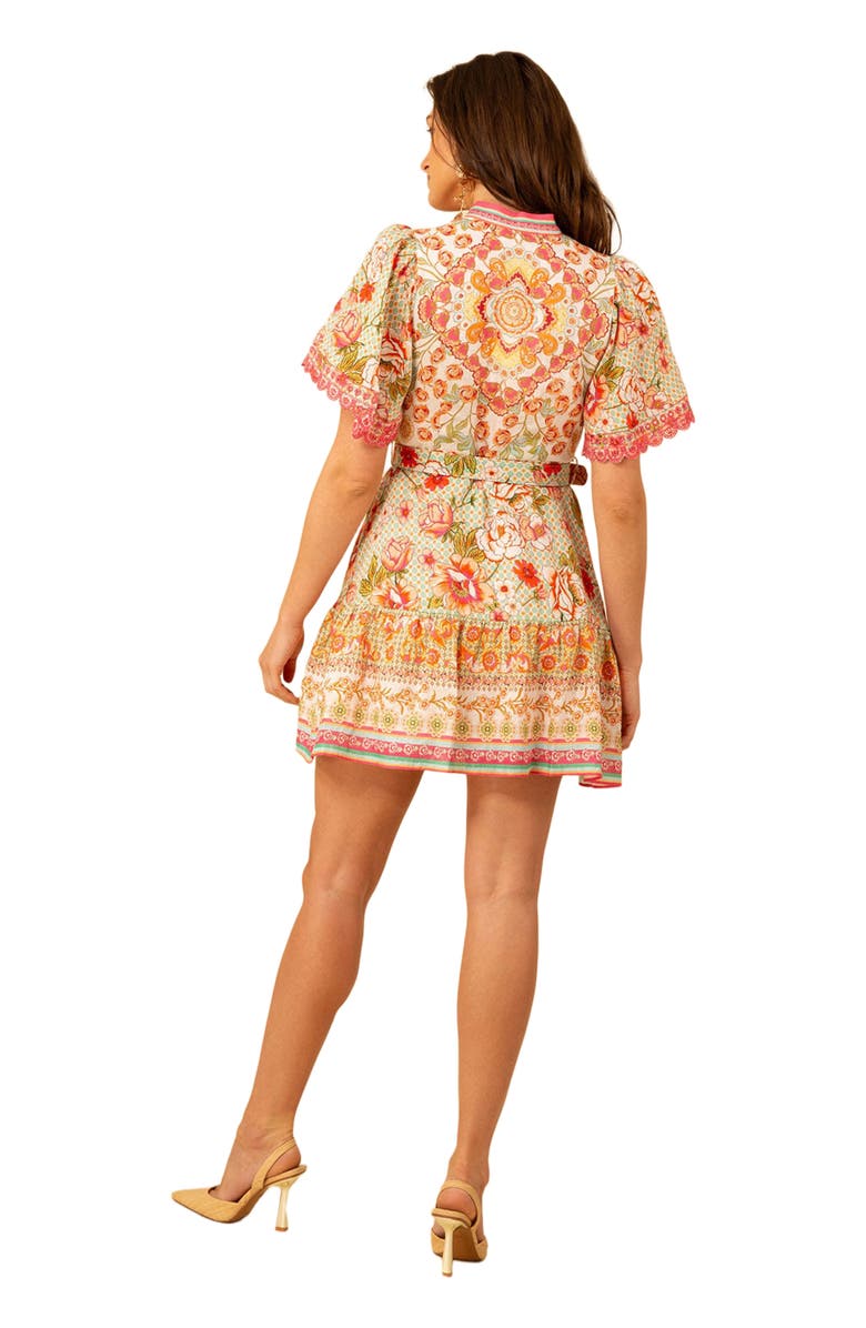 Hale Bob Maggie Linen Dress, Alternate, color,