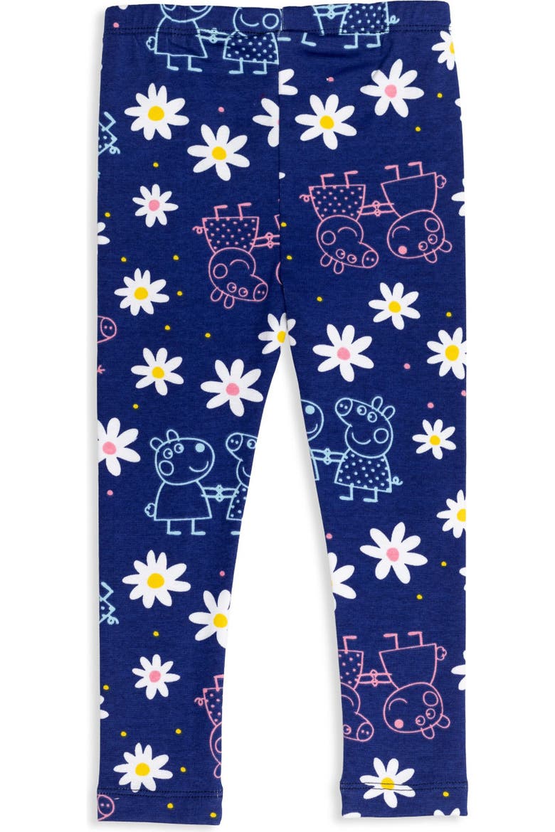 2-piece Fleece Hoodie And Leggings Set, Alternate, color, Peppa Pink Navy