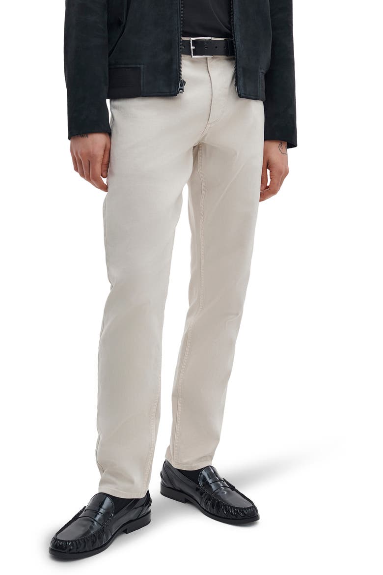 Fit 3 Aero Stretch Athletic Fit Jeans, Main, color, BWAY BEIGE
