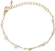 Kiara by Ki-ele Emi Aquamarine Station Bracelet