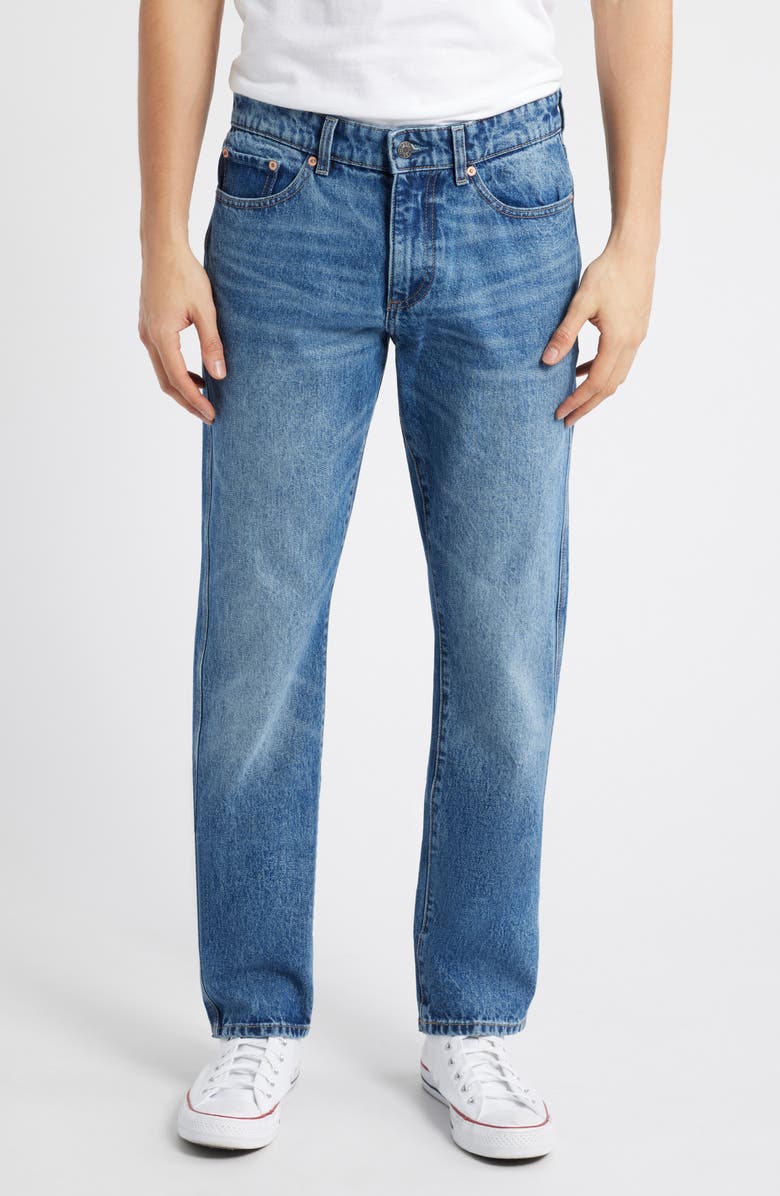 DL1961 Russell Rigid Slim Straight Jeans, Main, color, 