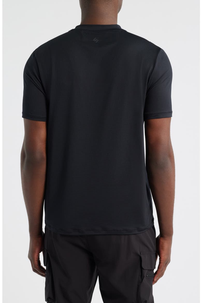 DNA Performance Mesh T-Shirt, Alternate, color, JET BLACK