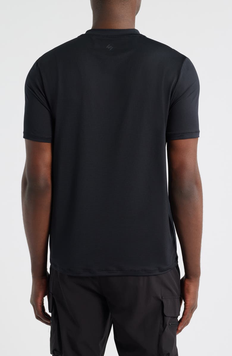 Represent 247 DNA Performance Mesh T-Shirt, Alternate, color, Jet Black