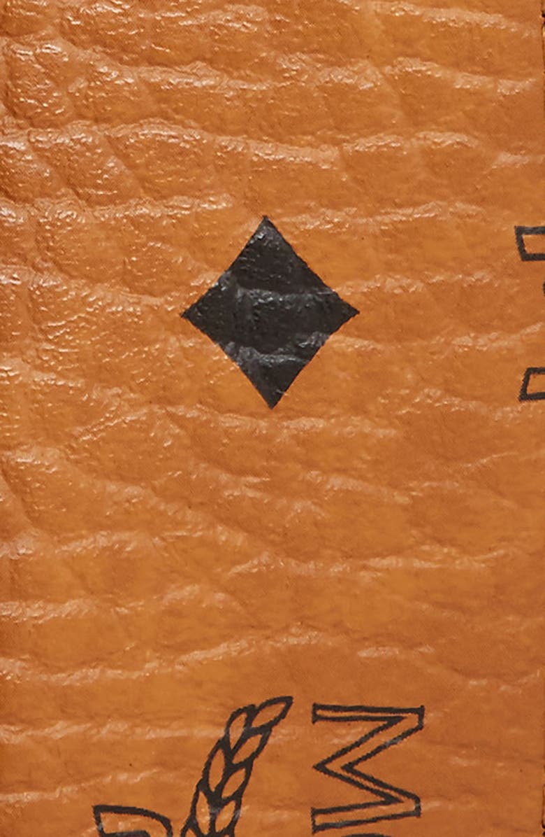 MCM Reversible Signature Leather Belt, Alternate, color, 