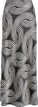 Anne Klein Bias Cut Pull-On Midi Skirt