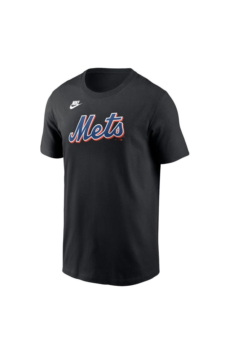 Nike Men's Nike Mike Piazza Black New York Mets Fuse Name & Number T-Shirt, Alternate, color, 