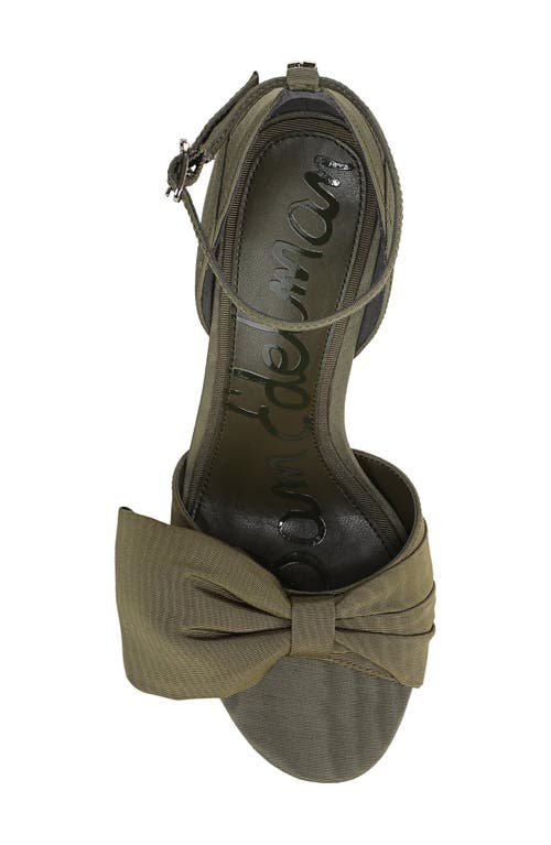 Sam Edelman Ida Ankle Strap Sandal In Green