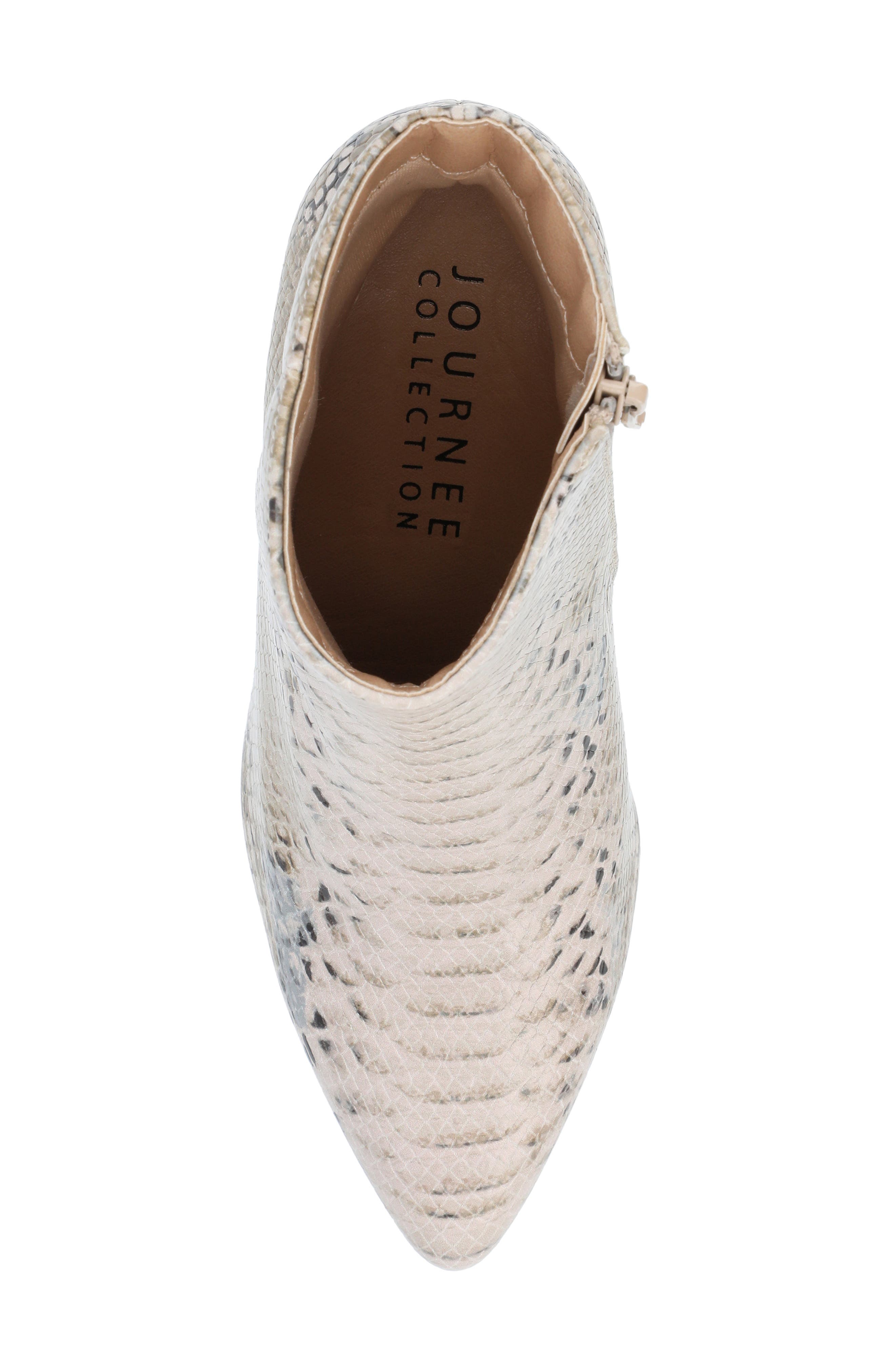 Journee Collection Sorren Boot, Alternate, color, Snake