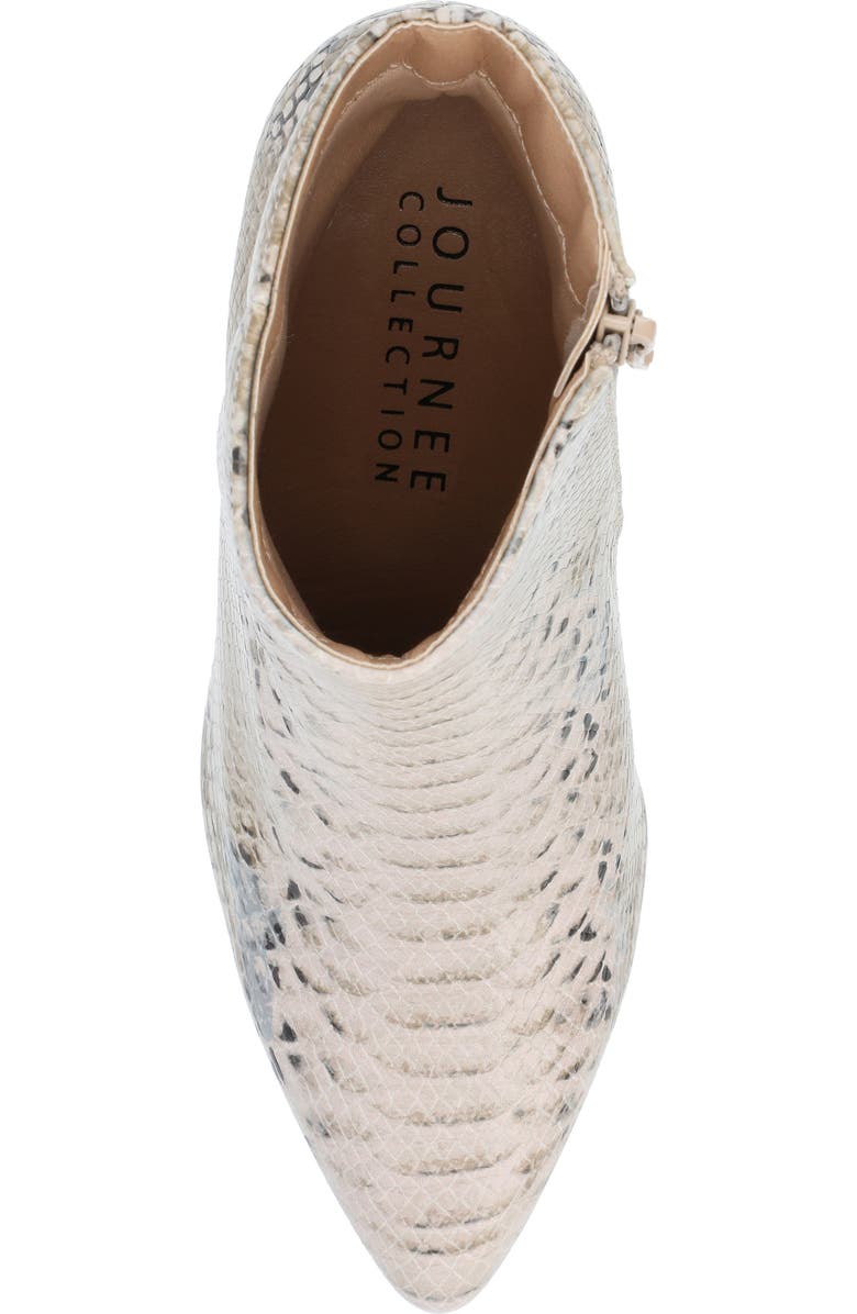 Journee Collection Sorren Boot, Alternate, color, Snake