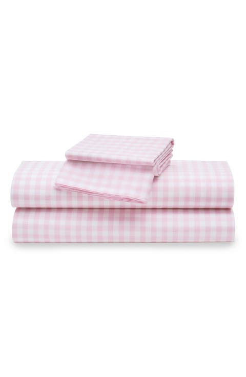 Signature Collection Gingham Sheet Set