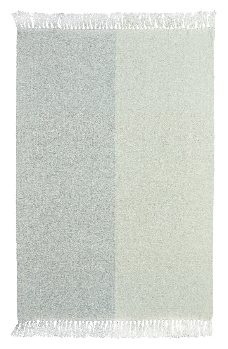 VCNY HOME Kiawah Plush Throw Blanket, Alternate, color, Beige/ White