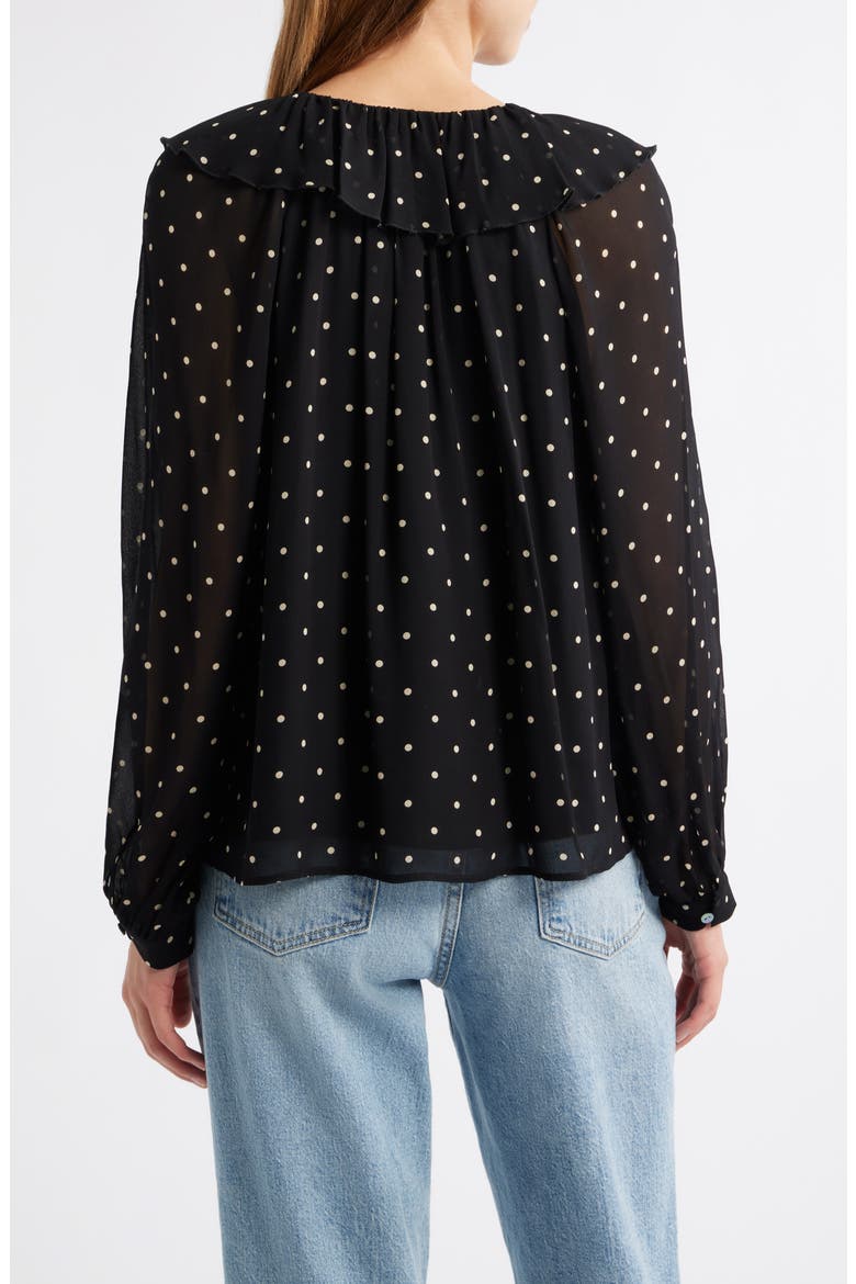 Honora Ruffle Top, Alternate, color, POLKA DOTS