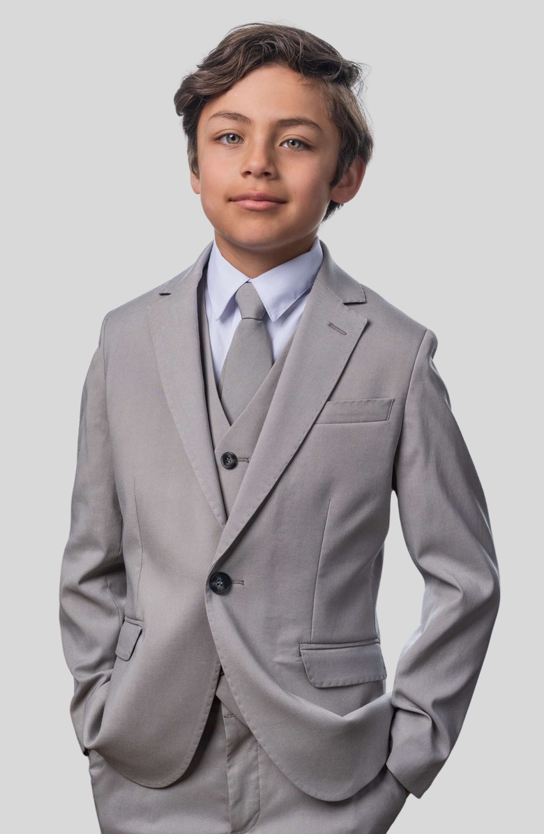 Peanut Butter Collection Ramses Suit, Alternate, color, Desert Fox Grey