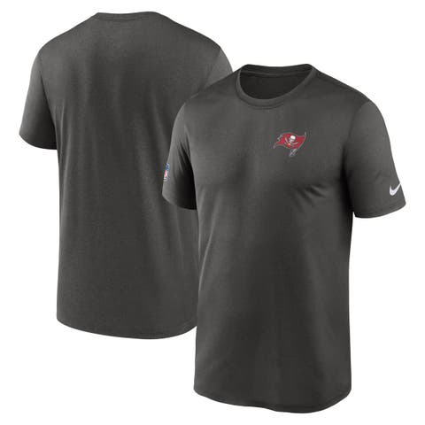 Men's Nike Gray Tampa Bay Buccaneers Sideline Legend Small Logo Dri-FIT T-Shirt