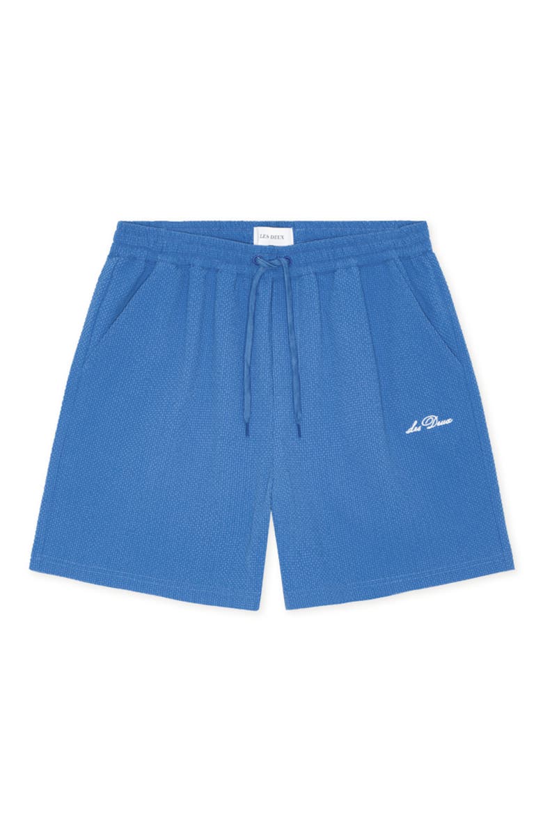 Stan Seersucker Swim Shorts, Alternate, color, PALACE BLUE