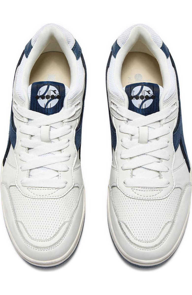 Diadora B560 Used Sneaker, Alternate, color, White/ Majolica Blue