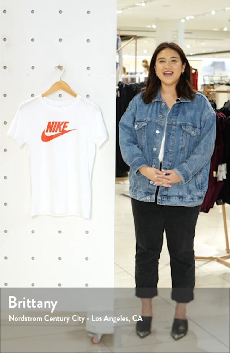 Icon Futura Logo Graphic Cotton Tee, sales video thumbnail