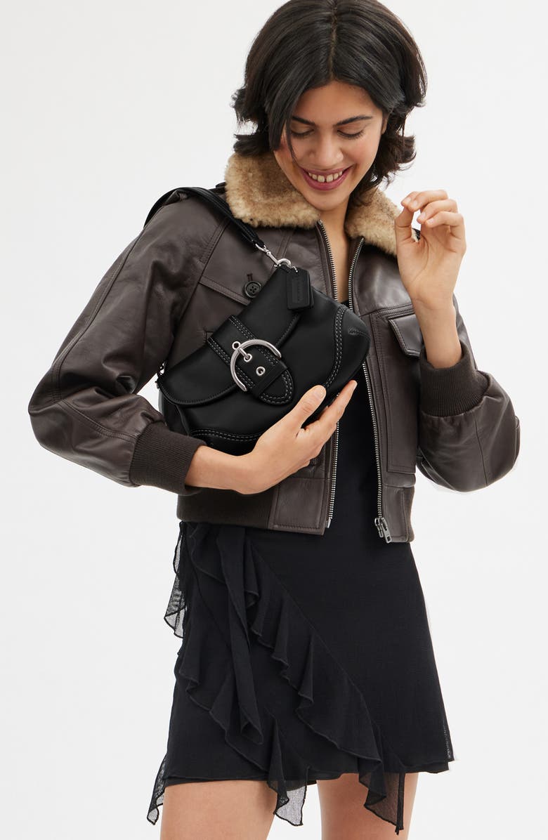 COACH Soho Glove Tanned Leather Shoulder Bag, Alternate, color,