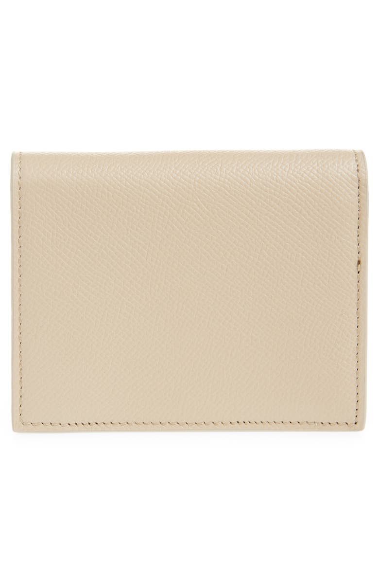 FERRAGAMO Gancini Compact Wallet, Alternate, color, Stone