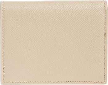 Double Gancio Leather French Wallet