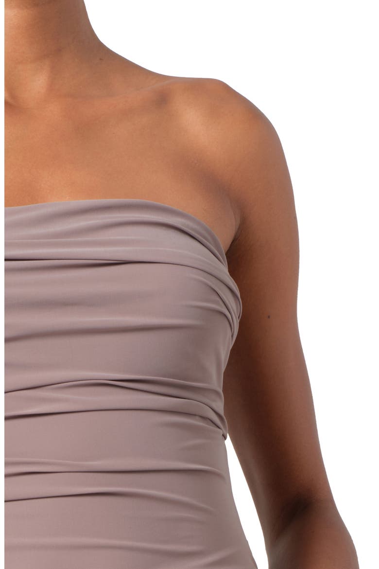 Gwyneth Strapless Bodysuit, Alternate, color, TAUPE (DARK SAND)
