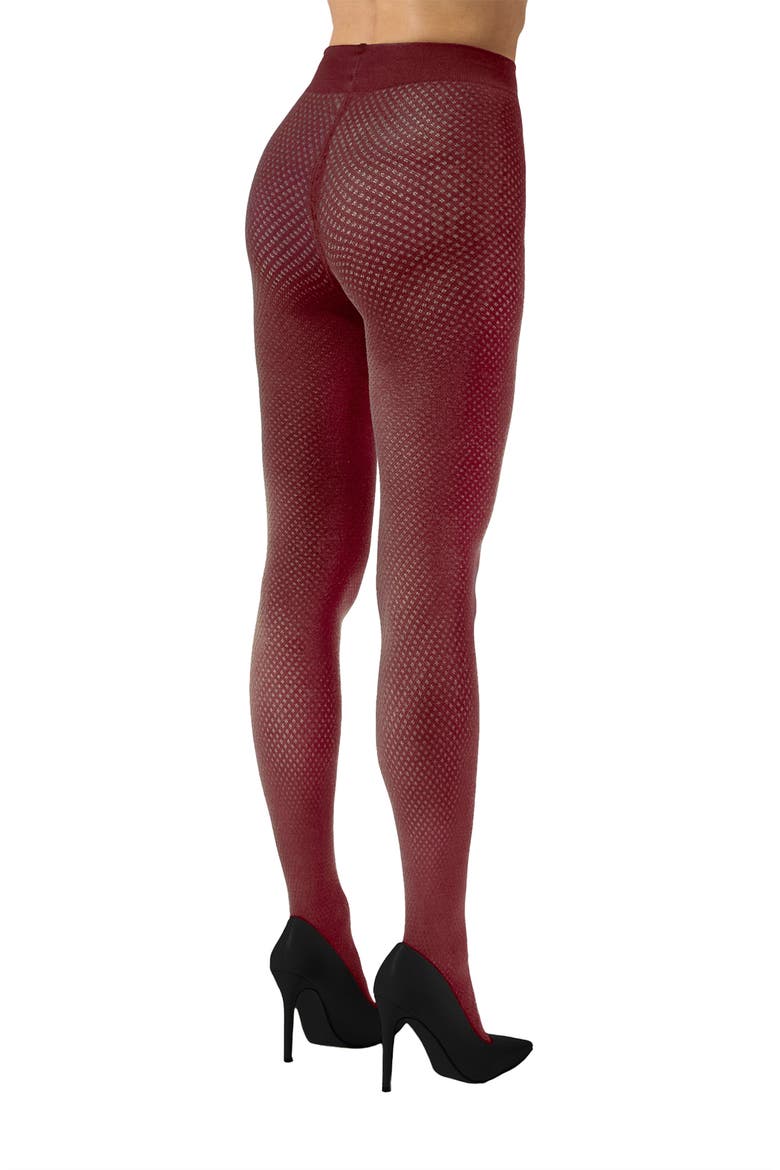 Dot Tights, Alternate, color, MIDNIGHT RED
