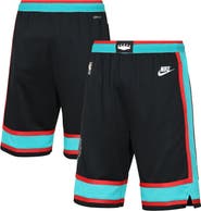 Nike Youth Nike  Black Memphis Grizzlies Hardwood Classics Dri-FIT Swingman Shorts