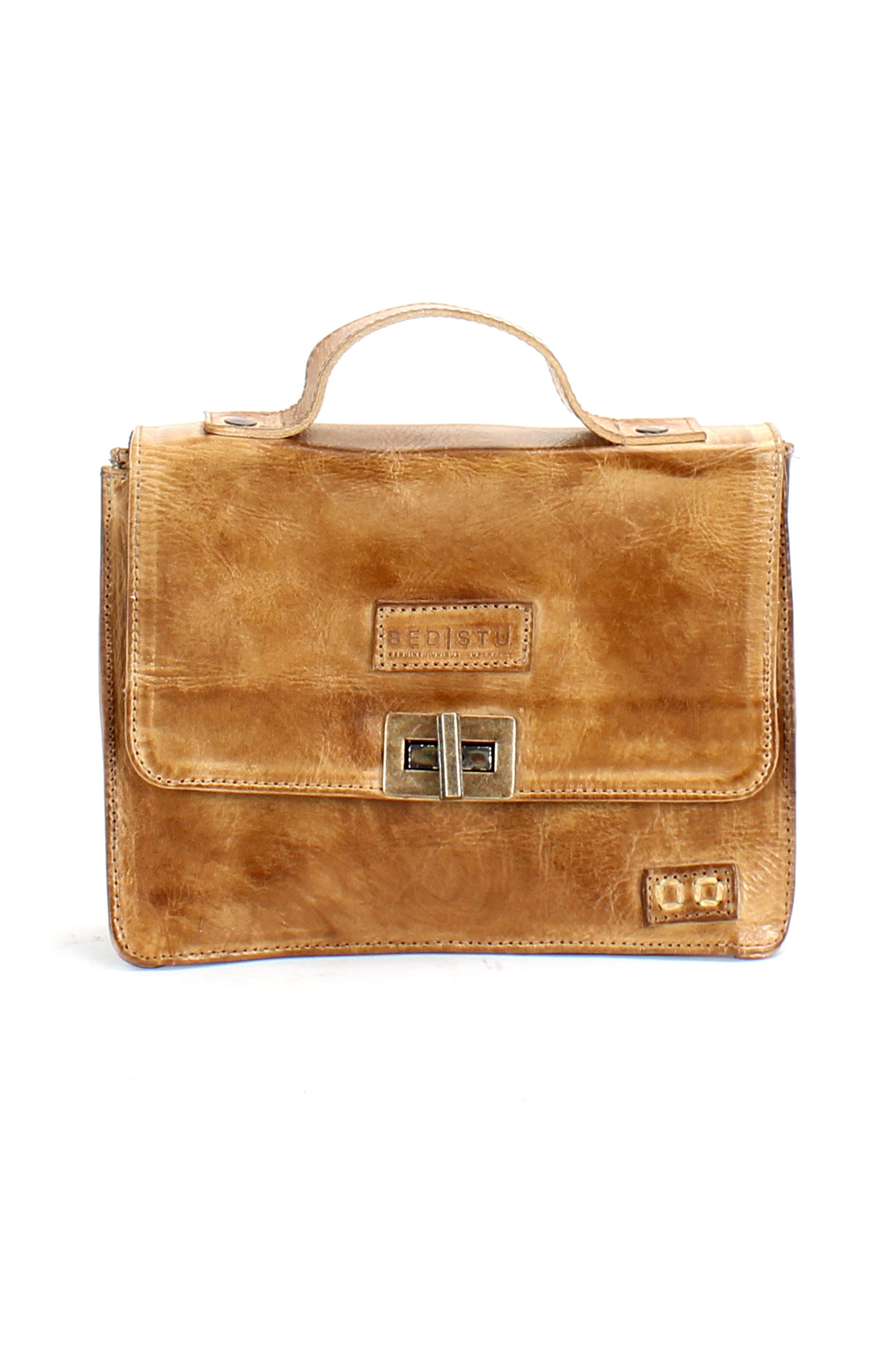 Bed Stu Improv Handbag, Main, color, Tan Rustic