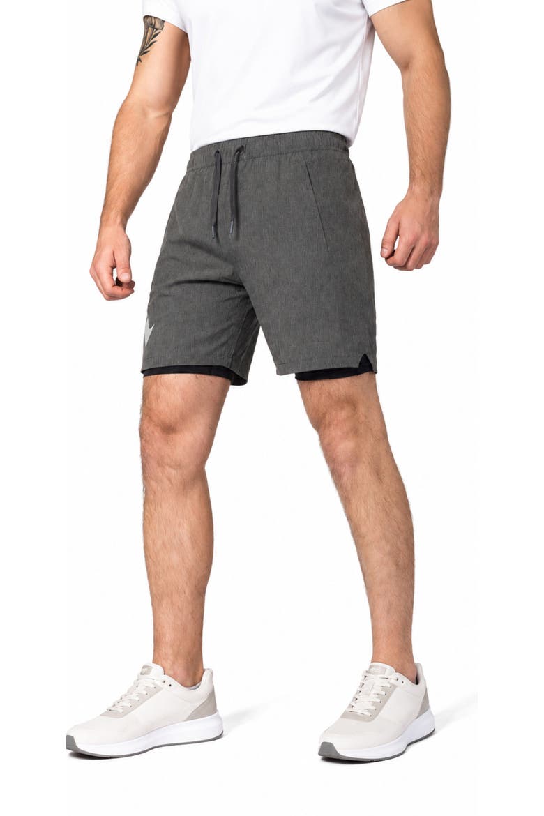 Quick-Dry Performance 7" Training Shorts, Alternate, color, Dark Gray