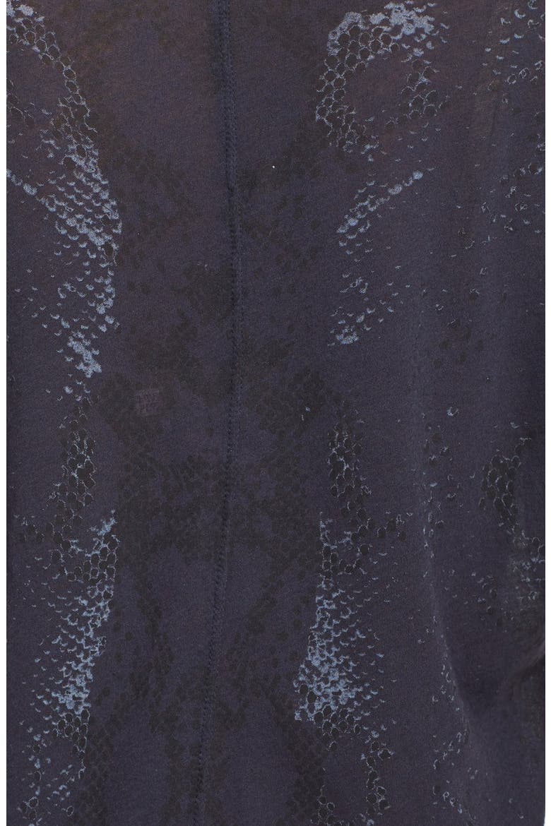 Snake Print Tee, Alternate, color, NEPTUNE