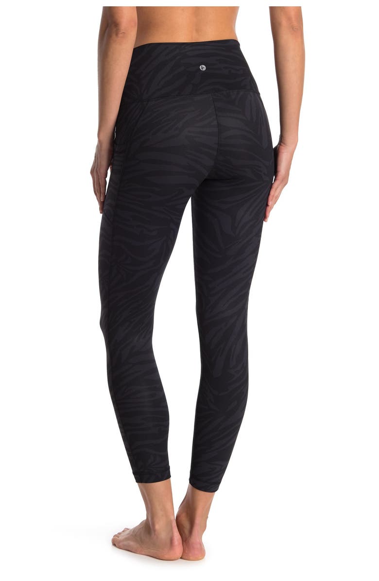 90 DEGREE BY REFLEX Wonderflex Elastic Free High Waist Side Pocket Ankle Leggings, Alternate, color, 